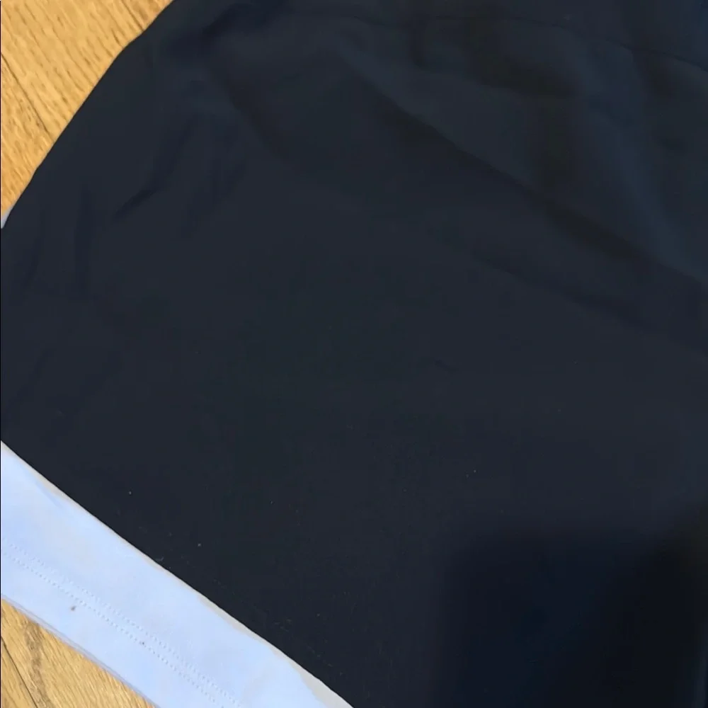 SHEIN Black and White Athletic Shorts with Compression Layer - Picture 10 of 10